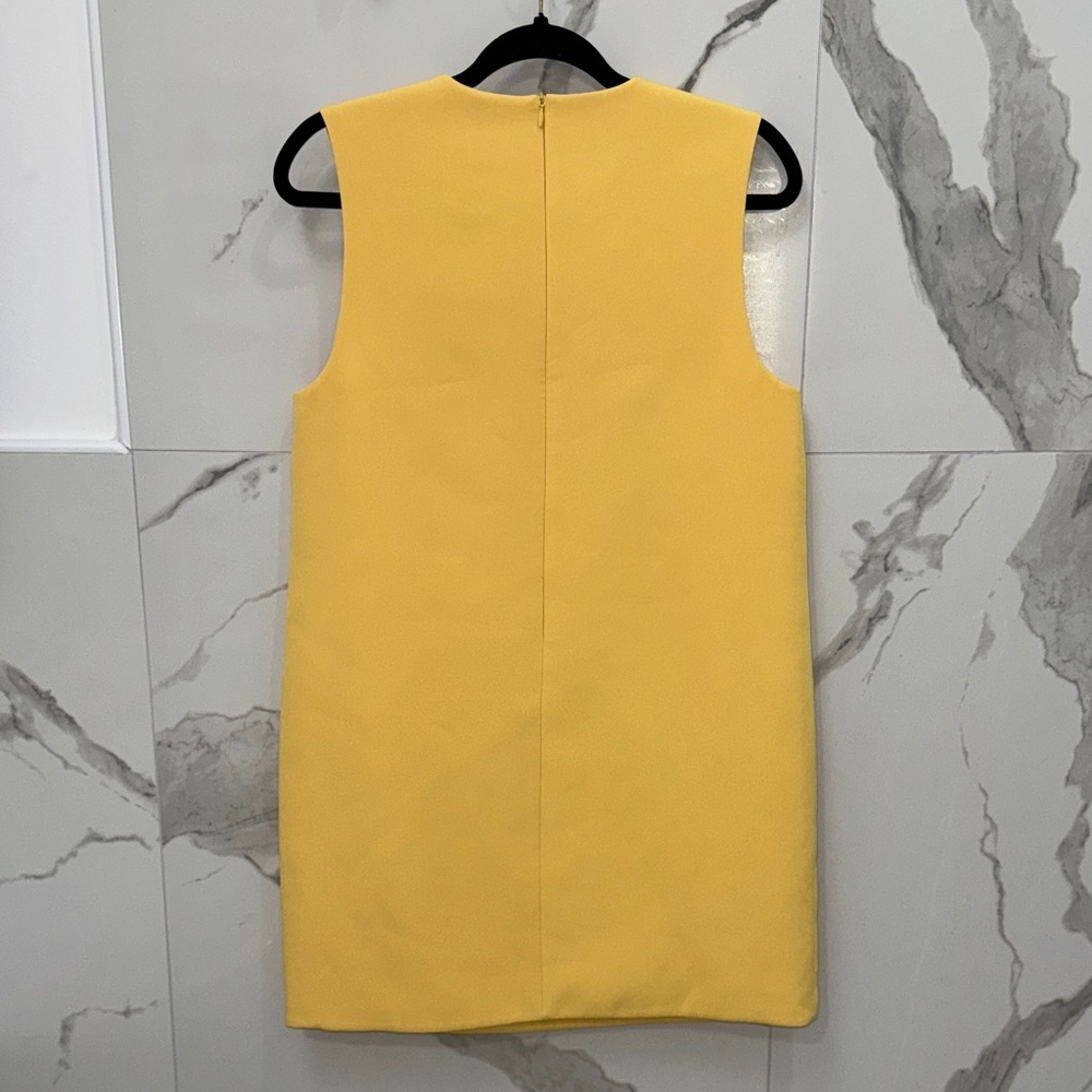 Alexis NWT Vango Yellow Mini Dress with Gold Accents - Picture 9 of 13